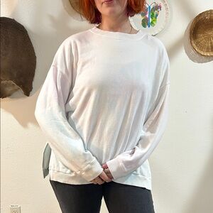 American Eagle Amazing Soft Light Tie Dye Crew Neck